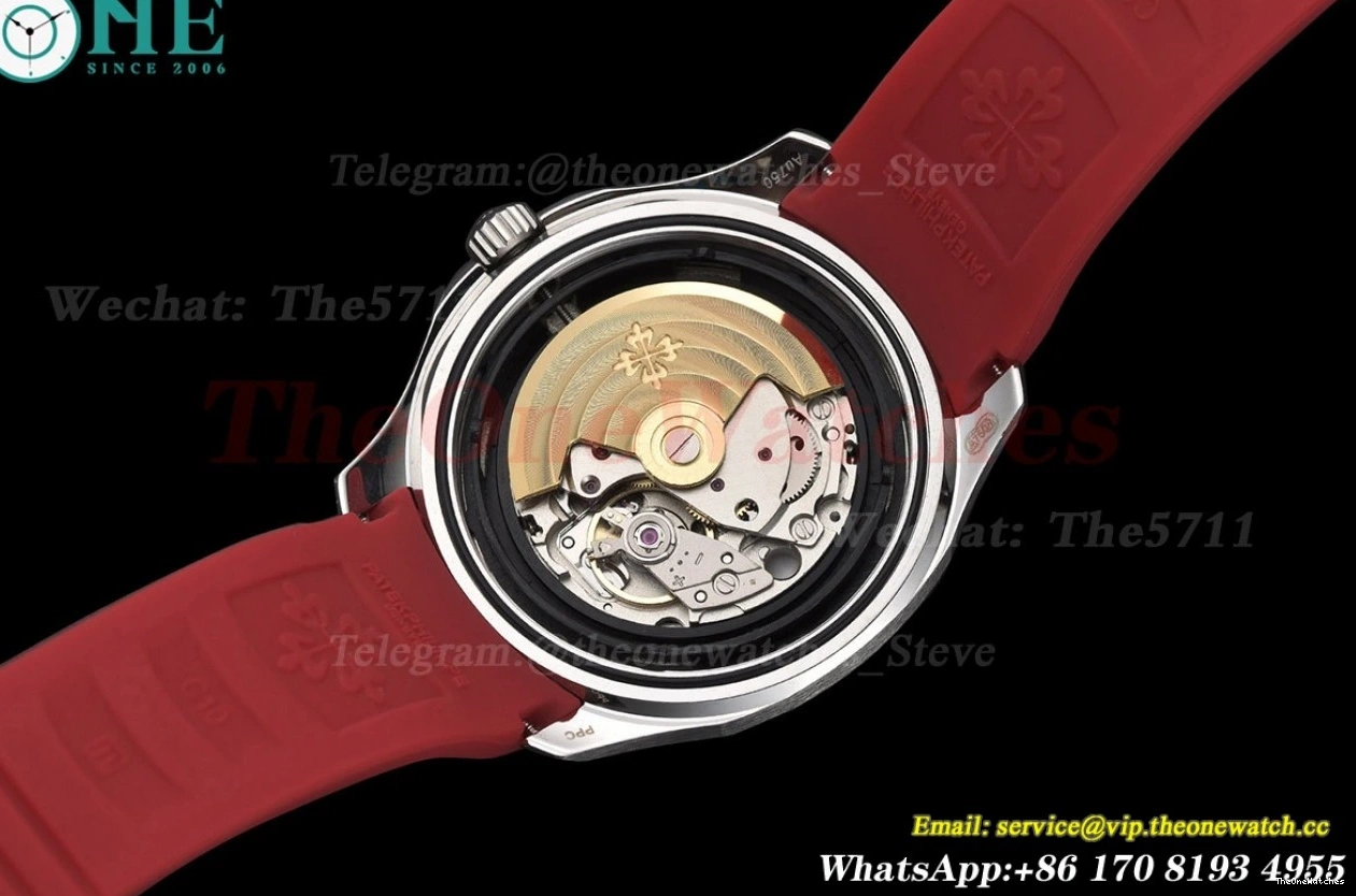 SS MY8215 Grey Gradient RU 40mm 5167 Dial GDF Nautilus 0404